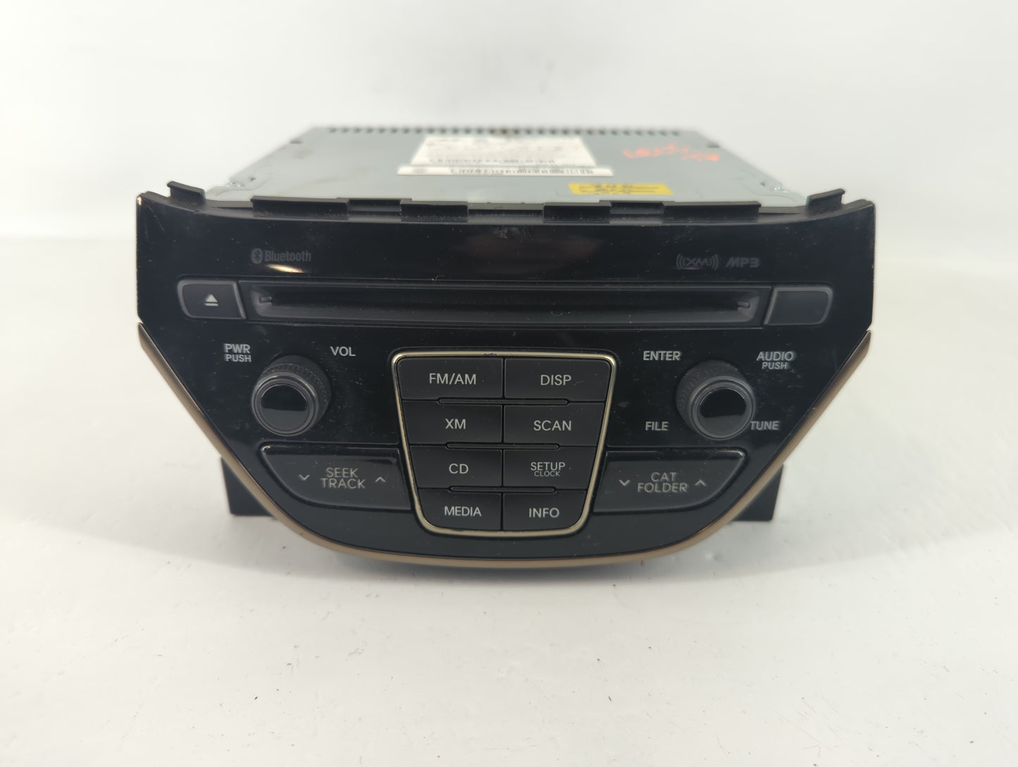 2013-2013 Hyundai Genesis Am Fm Cd Player Radio Receiver - Oemusedautoparts1.com
