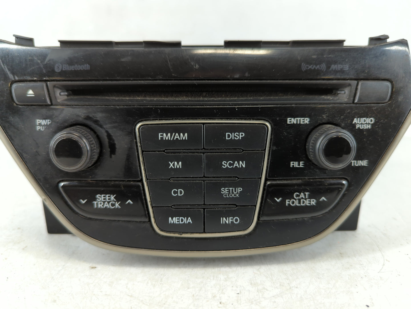 2013-2013 Hyundai Genesis Am Fm Cd Player Radio Receiver - Oemusedautoparts1.com