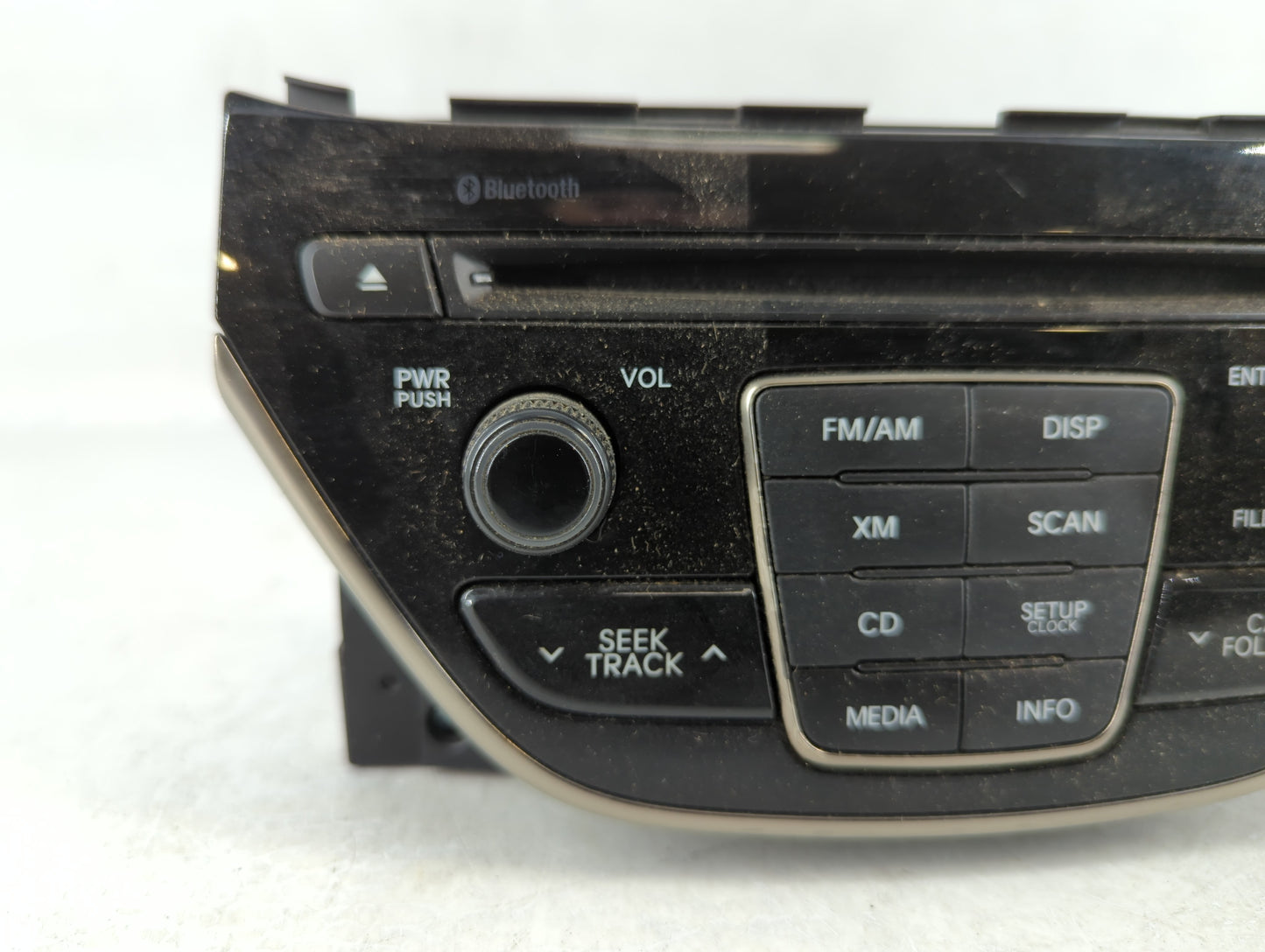 2013 Hyundai Genesis Radio AM FM Cd Player Receiver Replacement P/N:96180-2M117YHG Fits OEM Used Auto Parts - Oemusedautopar