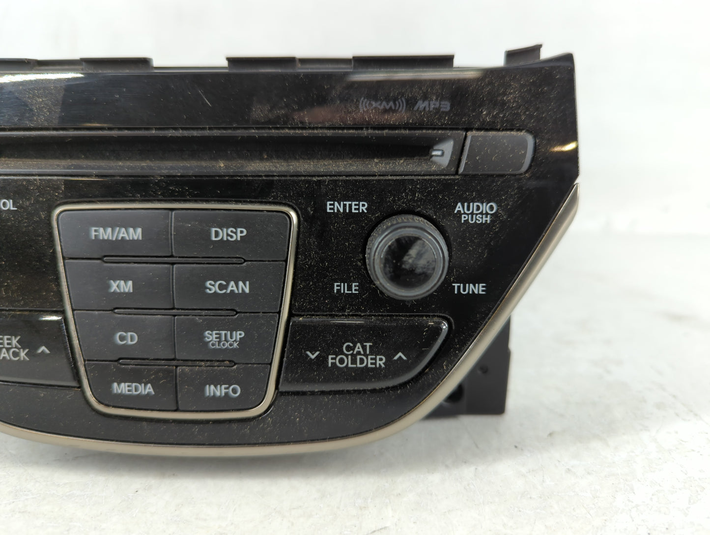 2013 Hyundai Genesis Radio AM FM Cd Player Receiver Replacement P/N:96180-2M117YHG Fits OEM Used Auto Parts - Oemusedautopar