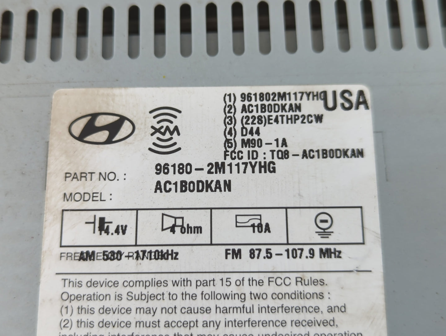 2013-2013 Hyundai Genesis Undefined - Oemusedautoparts1.com
