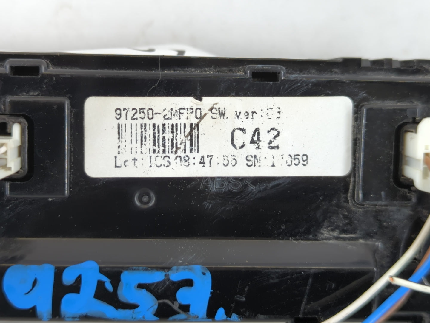2013-2016 Hyundai Genesis Climate Control Module Temperature AC/Heater Replacement P/N:97250-2MFP1 Fits Fits 2013 2014 2015 
