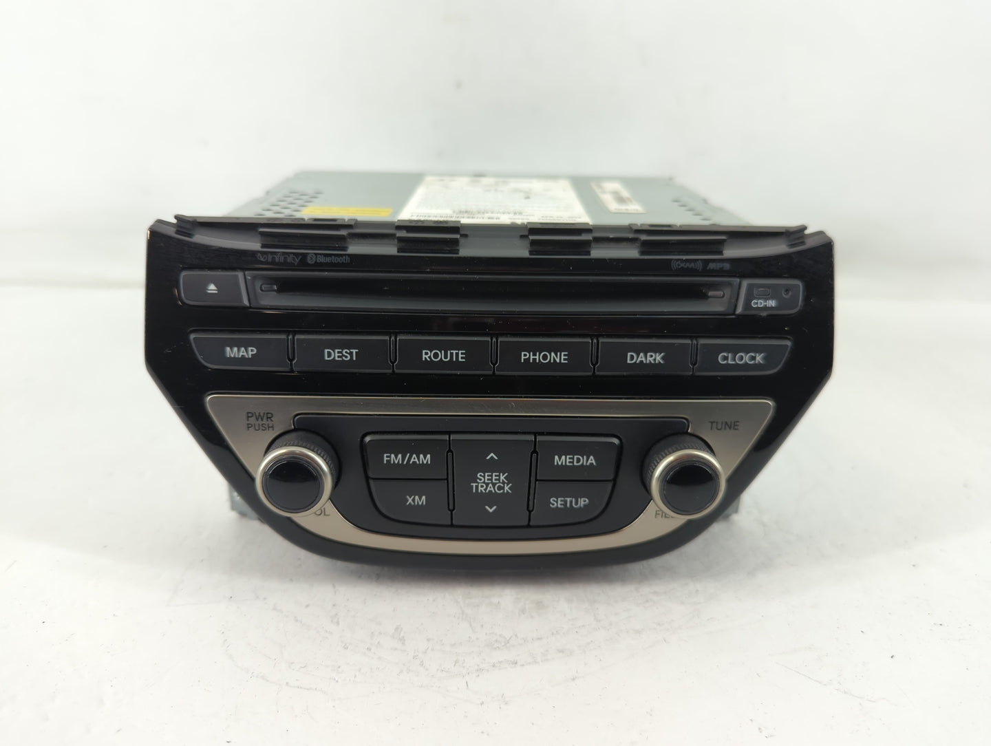 2013-2013 Hyundai Genesis Am Fm Cd Player Radio Receiver - Oemusedautoparts1.com