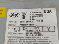 2011-2014 Hyundai Genesis Radio AM FM Cd Player Receiver Replacement P/N:96180-3M630JC7 Fits Fits 2011 2012 2013 2014 OEM Us