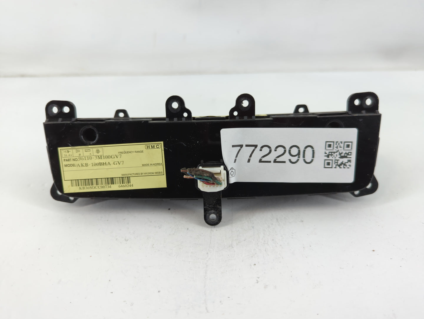 2009-2014 Hyundai Genesis Climate Control Module Temperature AC/Heater Replacement P/N:96100-3M100GV7 Fits OEM Used Auto Par