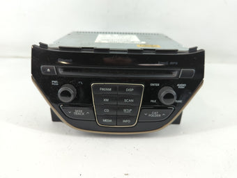 compare product 2013 Hyundai Genesis Radio AM FM Cd Player Receiver Replacement P/N:96180-2M117YHG Fits OEM Used Auto Parts