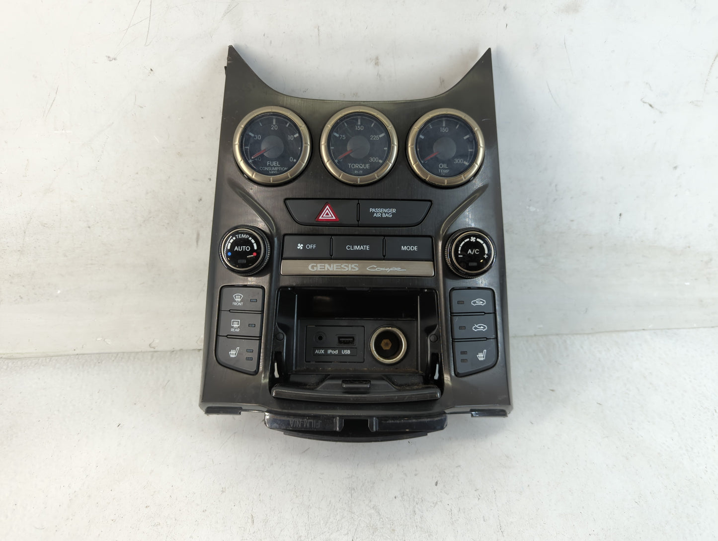 2013-2016 Hyundai Genesis Climate Control Module Temperature AC/Heater Replacement P/N:94300-2M850 97250-2MFP0 Fits OEM Used