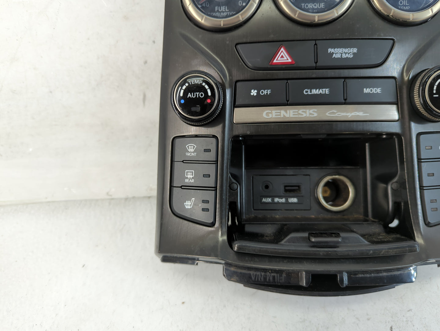 2013-2016 Hyundai Genesis Climate Control Module Temperature AC/Heater Replacement P/N:94300-2M850 97250-2MFP0 Fits OEM Used