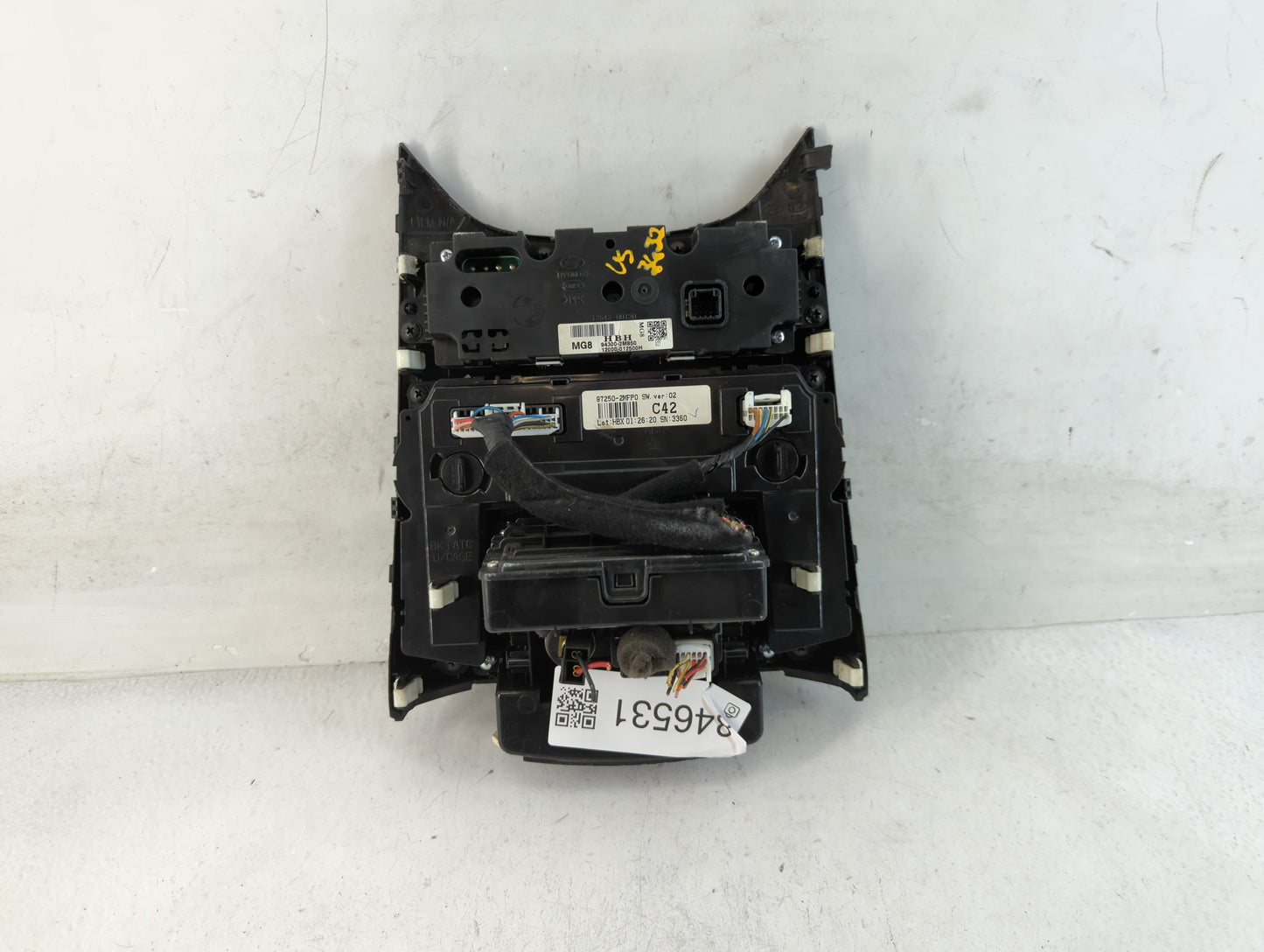 2013-2016 Hyundai Genesis Climate Control Module Temperature AC/Heater Replacement P/N:94300-2M850 97250-2MFP0 Fits OEM Used