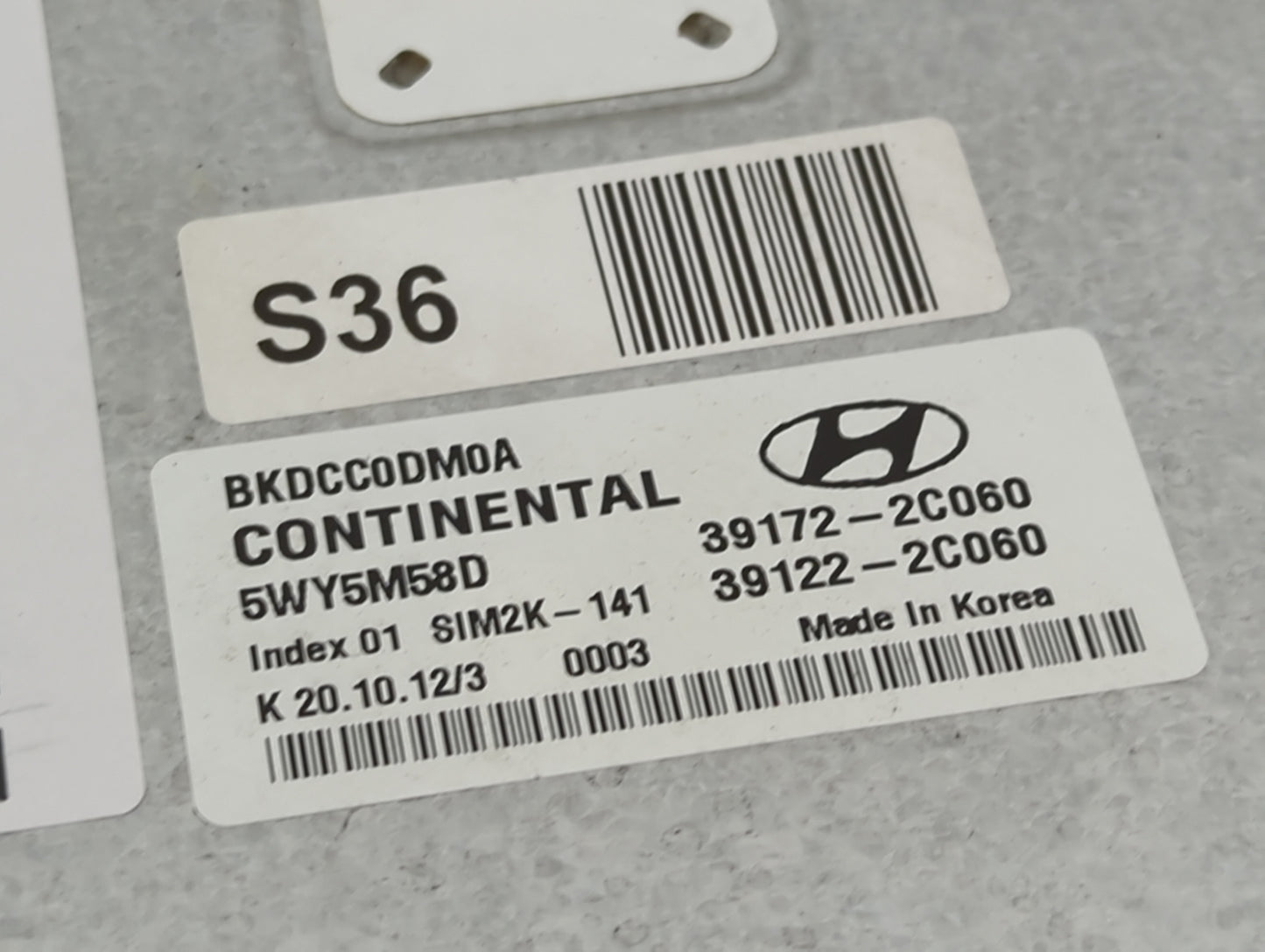 2013 Hyundai Genesis Coupe PCM Engine Control Computer ECU ECM PCU OEM P/N:39172-2C060 39122-2C060, BKDCC0DM0A Fits Fits 201