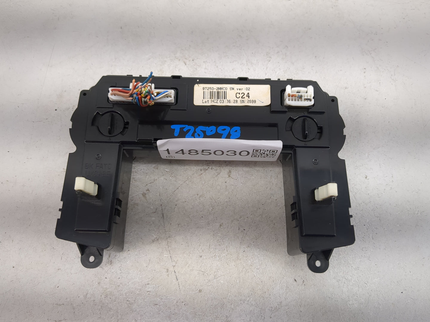 2013 Hyundai Genesis Coupe Climate Control Module Temperature AC/Heater Replacement P/N:97250-2MMC0 Fits Fits 2014 2015 2016
