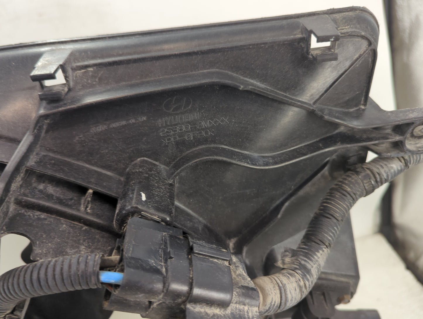 2013 Hyundai Genesis Coupe Electric Radiator Cooling Fan Motor Assembly P/N:25380-2M000 Fits Fits 2014 OEM Used Auto Parts -