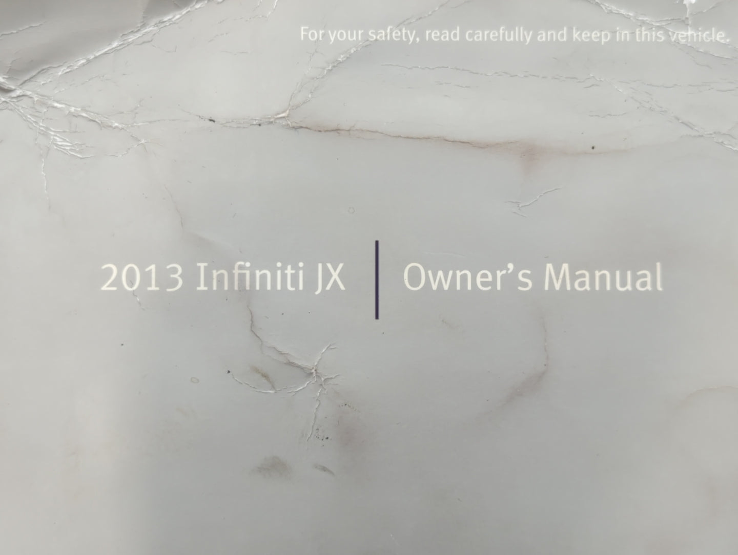 2013 Hyundai Ix35 Owners Manual Book Guide OEM Used Auto Parts - Oemusedautoparts1.com