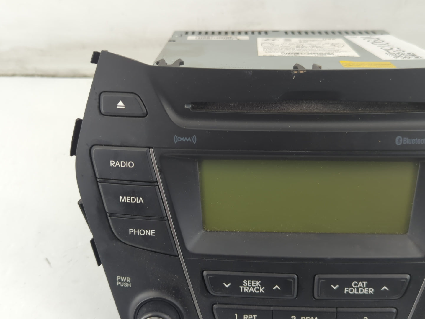 2013-2014 Hyundai Santa Fe Radio AM FM Cd Player Receiver Replacement P/N:96180-4Z1004X Fits Fits 2013 2014 OEM Used Auto Pa