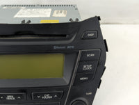 2013-2014 Hyundai Santa Fe Radio AM FM Cd Player Receiver Replacement P/N:96180-4Z1004X Fits Fits 2013 2014 OEM Used Auto Pa