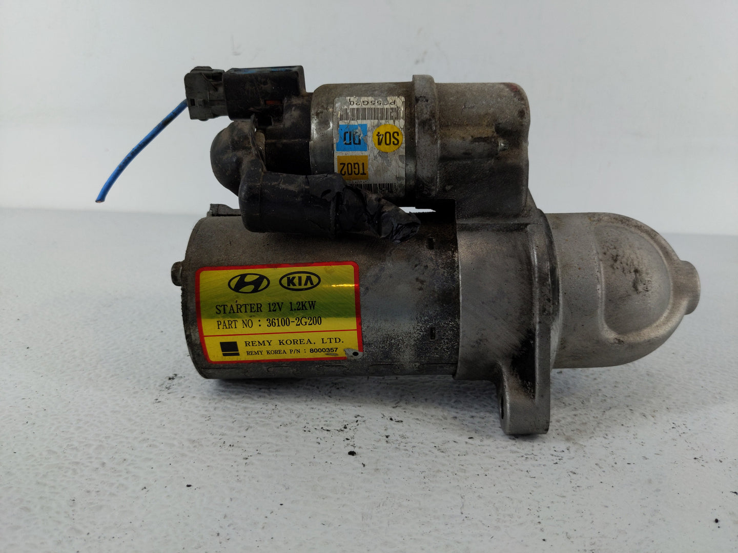 2014 Hyundai Santa Fe Car Starter Motor Solenoid OEM P/N:36100-2G200 Fits Fits 2008 2009 2010 2011 2012 2013 2015 2016 OEM U