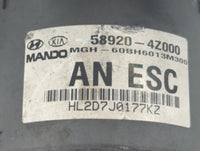 2013 Hyundai Santa Fe ABS Pump Control Module Replacement P/N:58920-4Z000 Fits OEM Used Auto Parts - Oemusedautoparts1.com