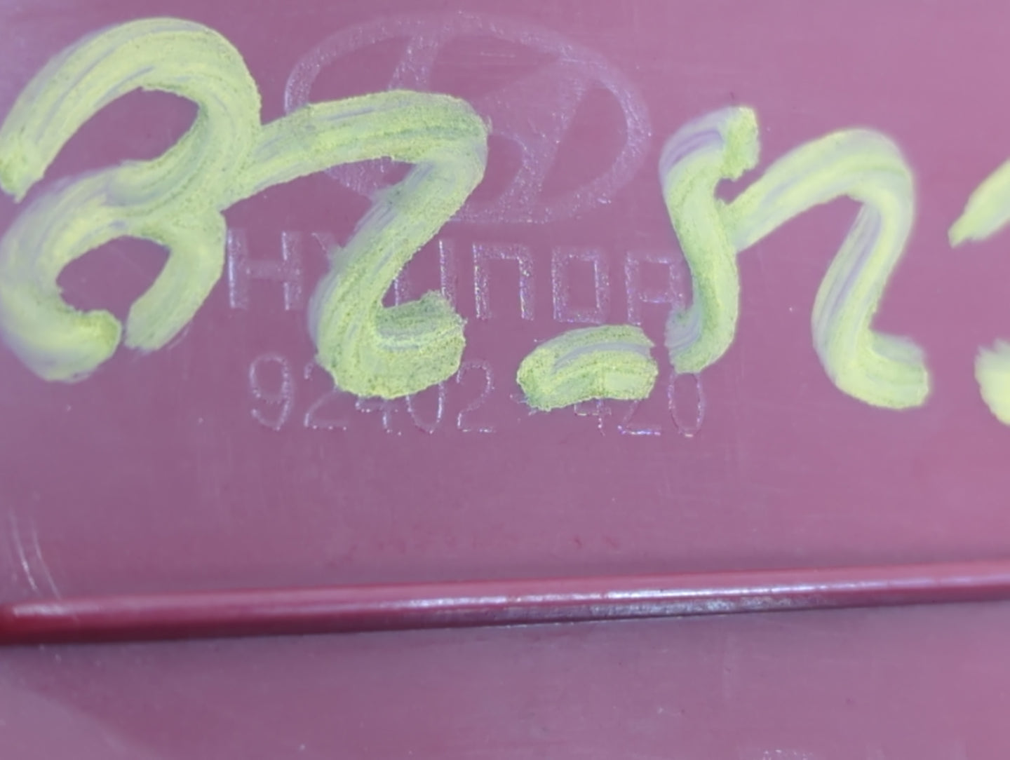 2013-2016 Hyundai Santa Fe Tail Light Assembly Passenger Right OEM Fits Fits 2013 2014 2015 2016 OEM Used Auto Parts - Oemus