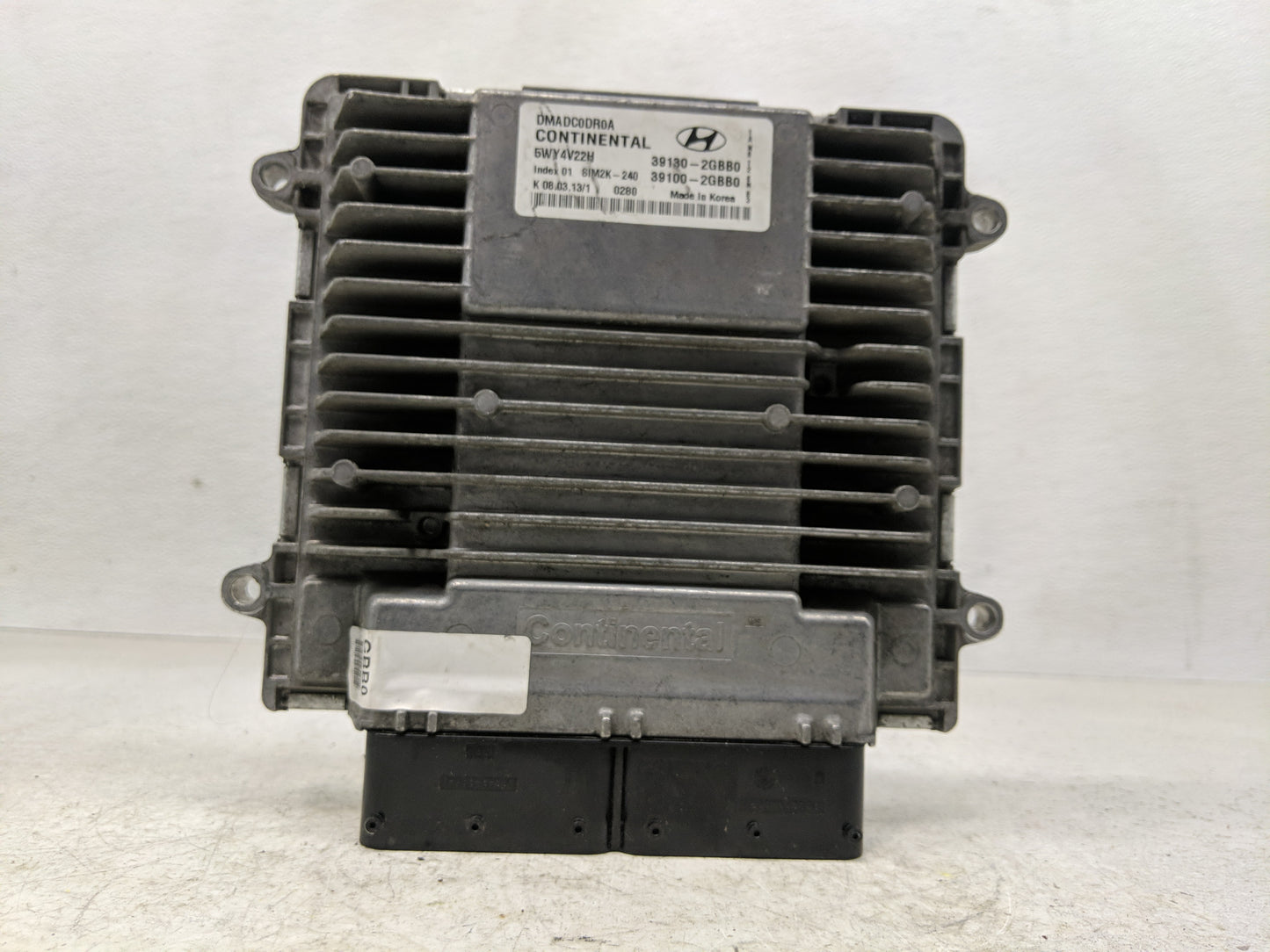 2013 Hyundai Santa Fe PCM Engine Control Computer ECU ECM PCU OEM P/N:5WY4V22H 39100-2GBB0, 39130-2GBB0 Fits OEM Used Auto P