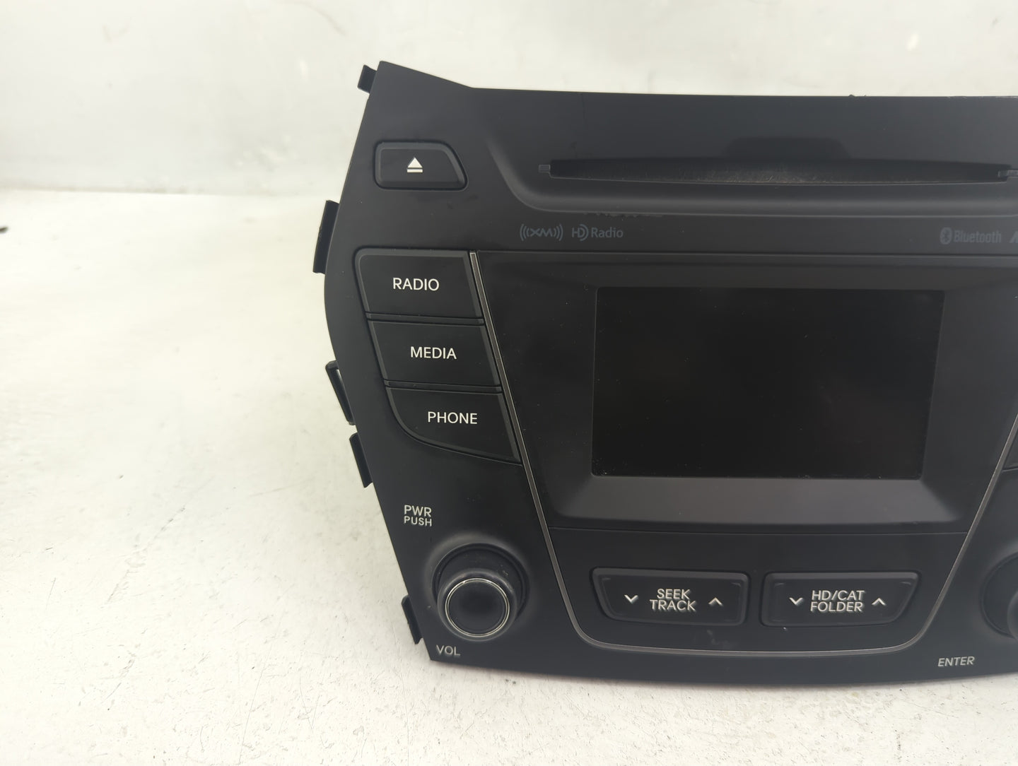 2013-2016 Hyundai Santa Fe Radio AM FM Cd Player Receiver Replacement P/N:96180-4Z1004X Fits Fits 2013 2014 2015 2016 OEM Us