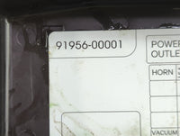 2013 Hyundai Santa Fe Fusebox Fuse Box Panel Relay Module P/N:MG666081-N 39160-37110, 91951-2W000, 91956-00001 Fits OEM Used