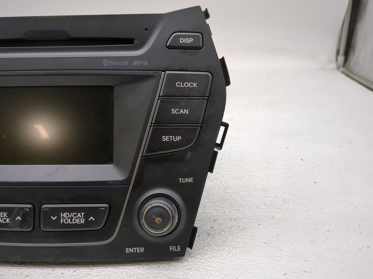 2013-2014 Hyundai Santa Fe Radio AM FM Cd Player Receiver Replacement P/N:961804Z1004X Fits Fits 2013 2014 OEM Used Auto Par