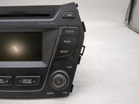2013-2014 Hyundai Santa Fe Radio AM FM Cd Player Receiver Replacement P/N:961804Z1004X Fits Fits 2013 2014 OEM Used Auto Par