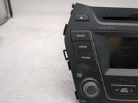 2013-2014 Hyundai Santa Fe Radio AM FM Cd Player Receiver Replacement P/N:961804Z1004X Fits Fits 2013 2014 OEM Used Auto Par