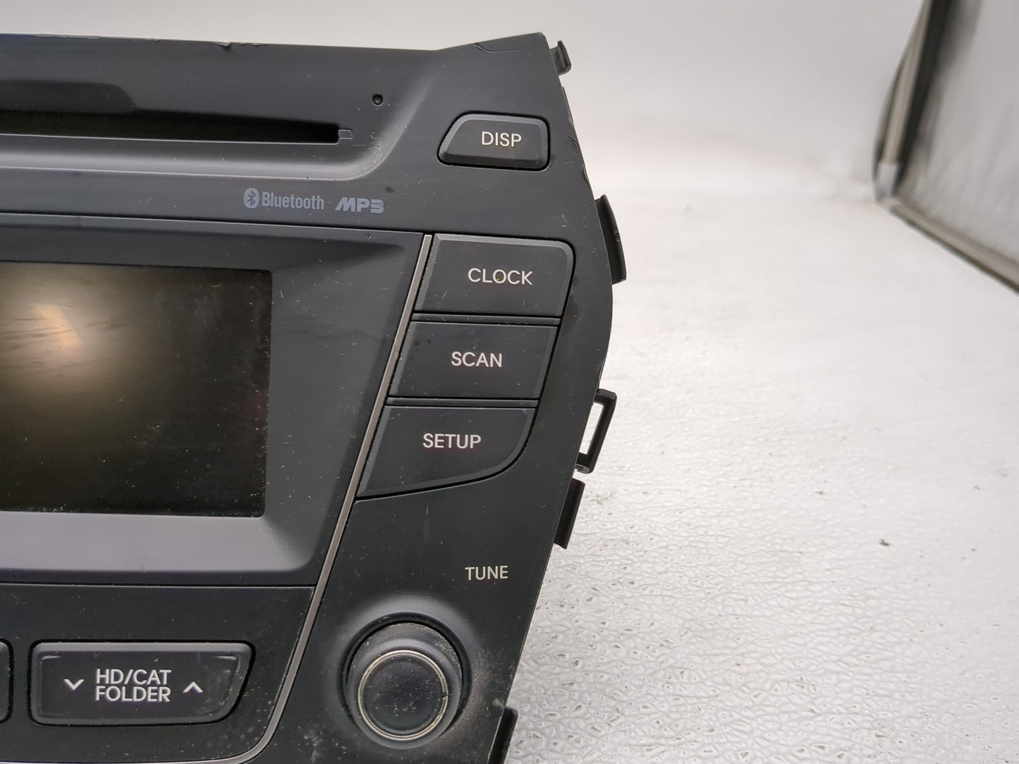 2013-2014 Hyundai Santa Fe Radio AM FM Cd Player Receiver Replacement P/N:961804Z1004X Fits Fits 2013 2014 OEM Used Auto Par