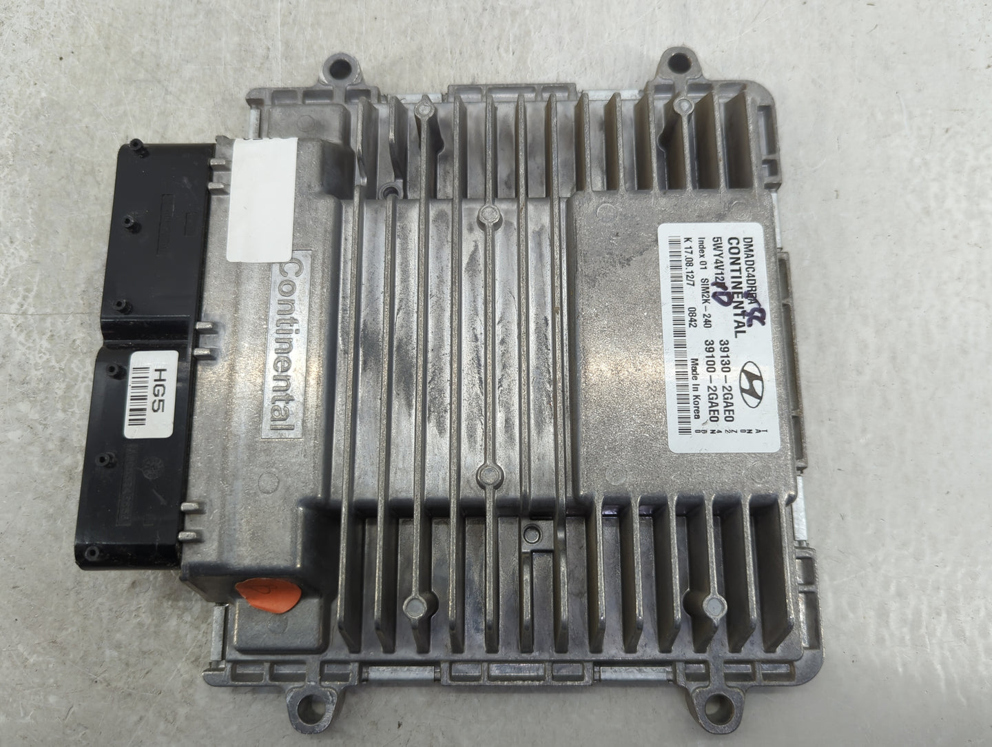 2013 Hyundai Santa Fe PCM Engine Control Computer ECU ECM PCU OEM P/N:39100-2GAE0 Fits OEM Used Auto Parts - Oemusedautopart