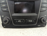 2013-2014 Hyundai Santa Fe Radio AM FM Cd Player Receiver Replacement P/N:96180-4Z100 96180-4Z100-4X Fits Fits 2013 2014 OEM