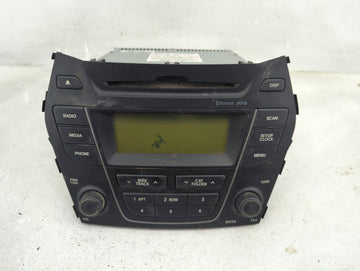 2013-2014 Hyundai Santa Fe Radio AM FM Cd Player Receiver Replacement P/N:96170-4Z1004X Fits Fits 2013 2014 OEM Used Auto Pa