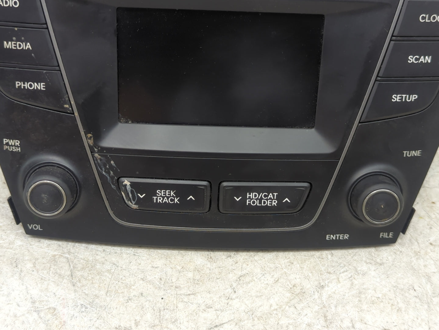 2013-2014 Hyundai Santa Fe Radio AM FM Cd Player Receiver Replacement P/N:961804Z1004X AM143DPAN, PA30B Fits Fits 2013 2014 