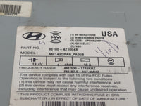 2013-2014 Hyundai Santa Fe Radio AM FM Cd Player Receiver Replacement P/N:961804Z1004X AM143DPAN, PA30B Fits Fits 2013 2014 