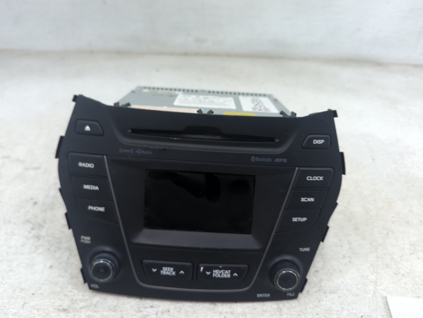 2013-2014 Hyundai Santa Fe Radio AM FM Cd Player Receiver Replacement P/N:96180-4Z1004X AM943DMAN, PA30B Fits Fits 2013 2014