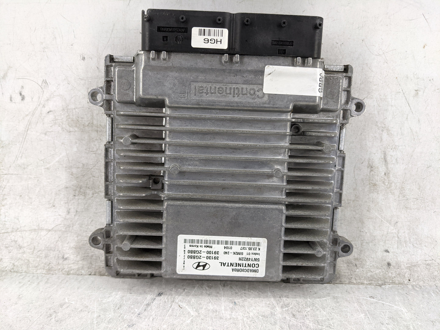 2013 Hyundai Santa Fe PCM Engine Control Computer ECU ECM PCU OEM P/N:39130-2GBB0 39100-2GBB0, 5WY4V22H, SIM2K-240 Fits OEM 