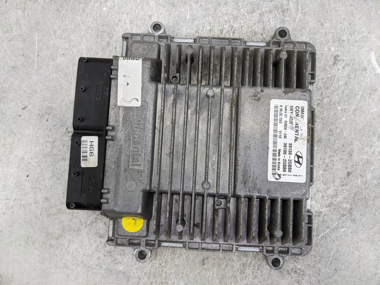 2013 Hyundai Santa Fe PCM Engine Control Computer ECU ECM PCU OEM P/N:39130-2GBB0 39100-2GBB0, 5WY4V22F, SIM2K-240 Fits OEM 