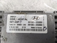 2013 Hyundai Santa Fe PCM Engine Control Computer ECU ECM PCU OEM P/N:39130-2GBB0 39100-2GBB0, 5WY4V22F, SIM2K-240 Fits OEM 