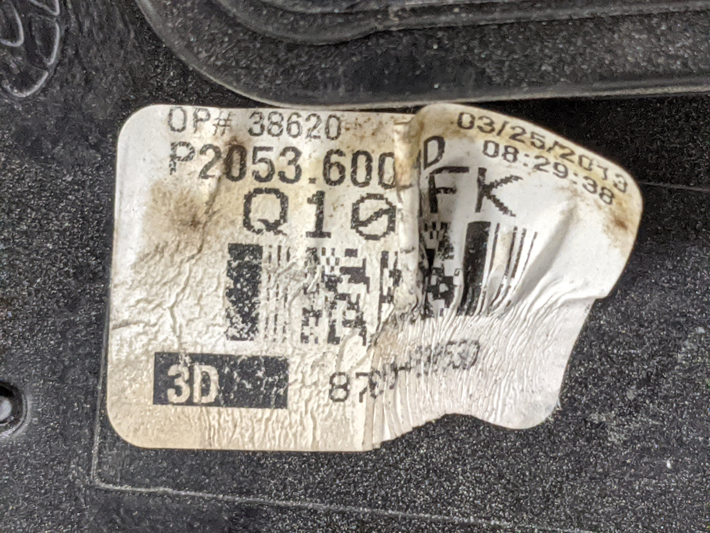 2013-2016 Hyundai Santa Fe Driver Side View Mirror - Left Door Mirror OEM Used - Oemusedautoparts1.com