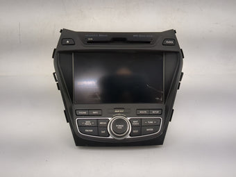 compare product 2013-2016 Hyundai Santa Fe Radio AM FM Cd Player Receiver Replacement P/N:96560B81004X 96560-B81004X Fits Fits 2013 2014 2015 2016 OEM Used Auto Parts