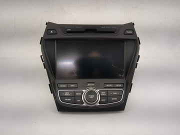 2013-2016 Hyundai Santa Fe Radio AM FM Cd Player Receiver Replacement P/N:96560B81004X 96560-B81004X Fits Fits 2013 2014 201