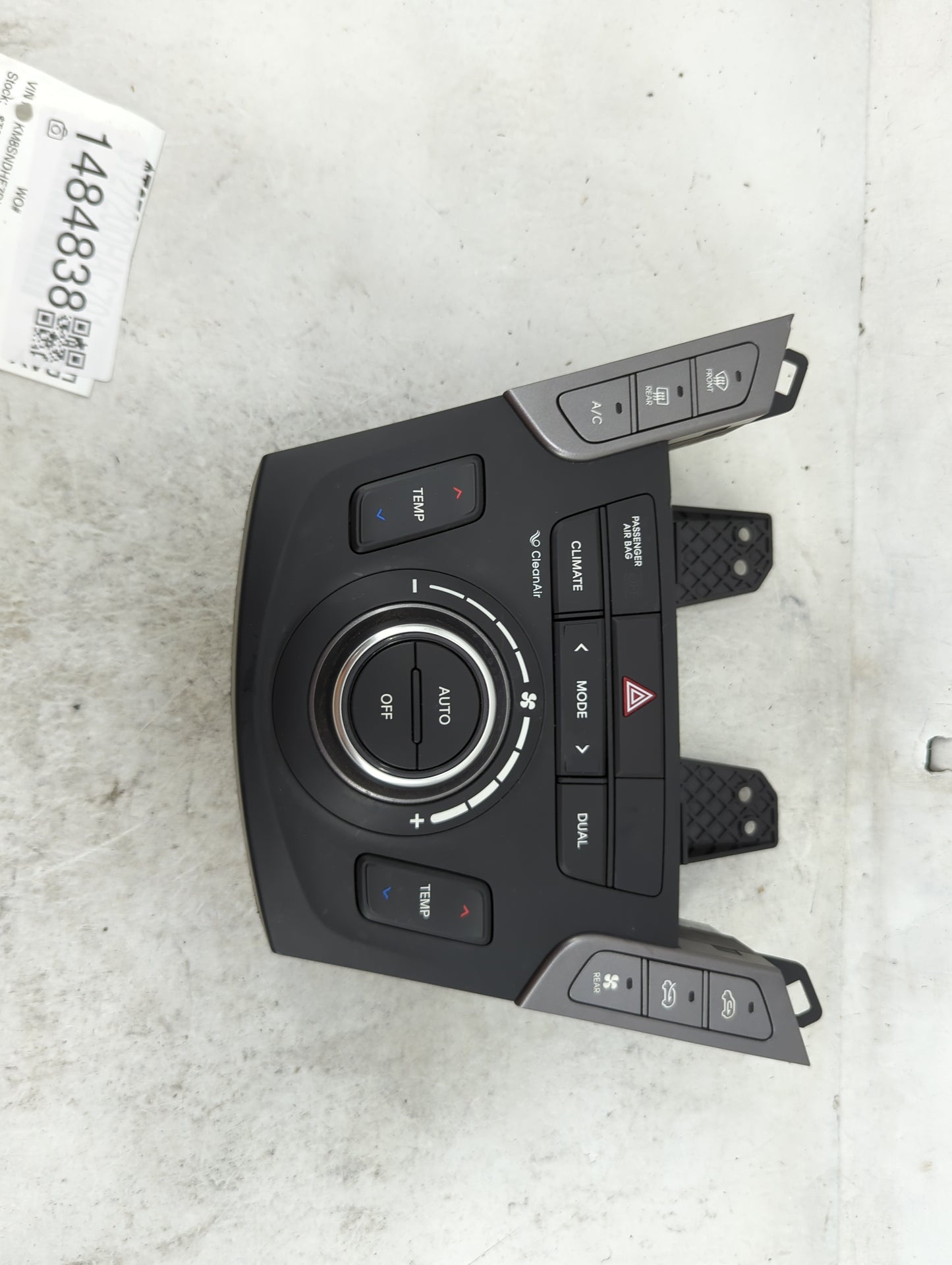 2013-2016 Hyundai Santa Fe Climate Control Module Temperature AC/Heater Replacement Fits Fits 2013 2014 2015 2016 OEM Used A