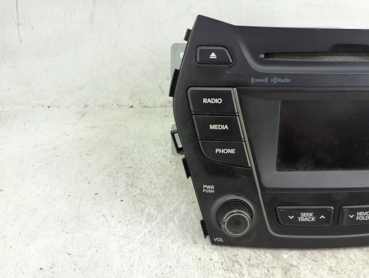 2013-2016 Hyundai Santa Fe Radio AM FM Cd Player Receiver Replacement P/N:96180-4Z1004X 961804Z1004X Fits Fits 2013 2014 201