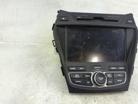 2013 Hyundai Santa Fe Radio AM FM Cd Player Receiver Replacement Fits OEM Used Auto Parts - Oemusedautoparts1.com