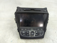 2013 Hyundai Santa Fe Radio AM FM Cd Player Receiver Replacement Fits OEM Used Auto Parts - Oemusedautoparts1.com