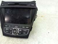 2013 Hyundai Santa Fe Radio AM FM Cd Player Receiver Replacement Fits OEM Used Auto Parts - Oemusedautoparts1.com