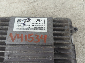 2013 Hyundai Santa Fe PCM Engine Control Computer ECU ECM PCU OEM P/N:39130-2GAG5 39100-2GAG5, 5WY4V17, SIM2K-240 Fits OEM Used Auto Parts