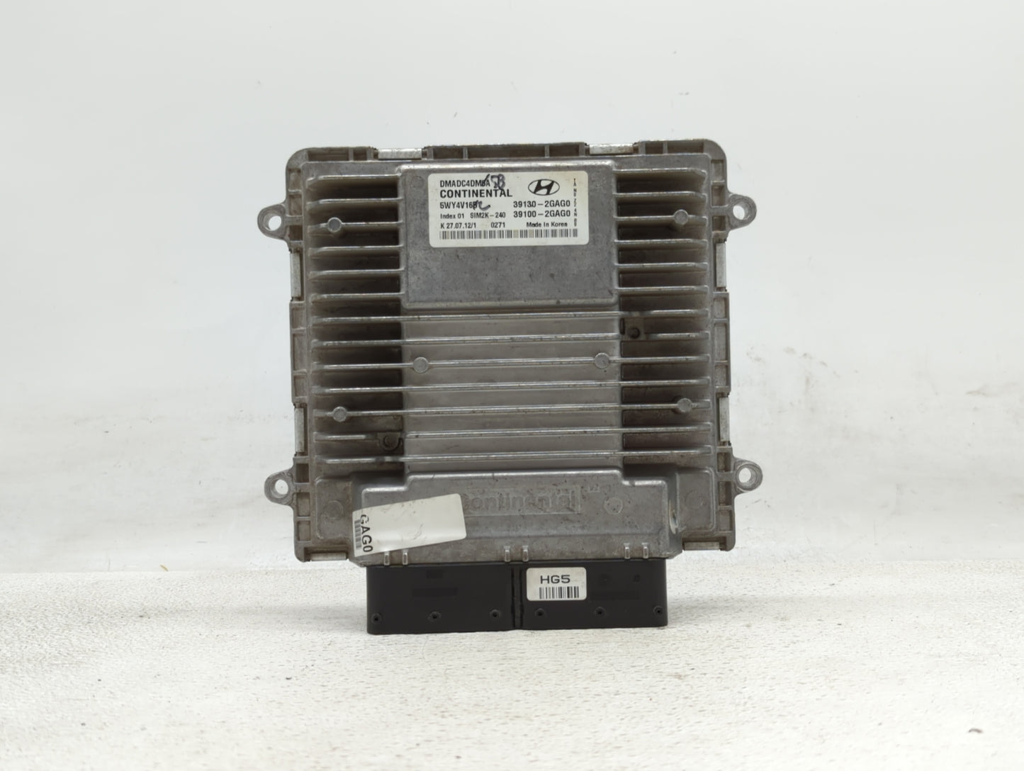 2013 Hyundai Santa Fe PCM Engine Control Computer ECU ECM PCU OEM P/N:39130-2GAG5 39130-2GAG1, 39100-2GAG1, 39130-2GAG2 Fits