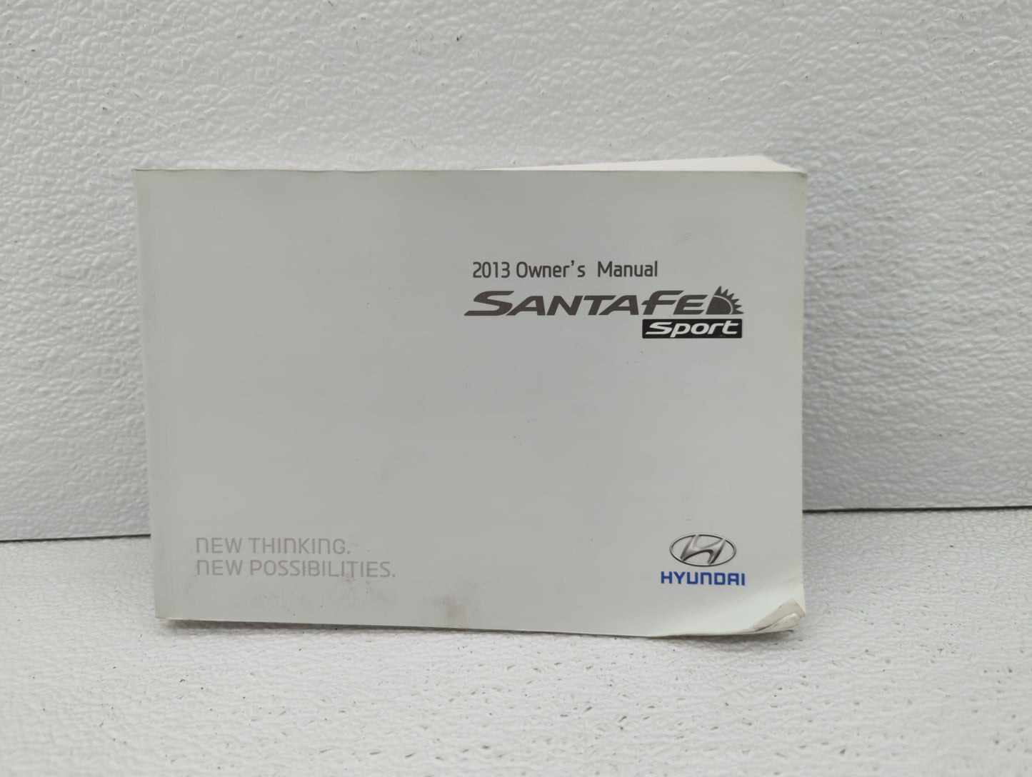 2013 Hyundai Santa Fe Owners Manual Book Guide P/N:A2W0-EU37H OEM Used Auto Parts - Oemusedautoparts1.com