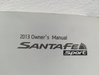 2013 Hyundai Santa Fe Owners Manual Book Guide P/N:A2W0-EU37H OEM Used Auto Parts - Oemusedautoparts1.com